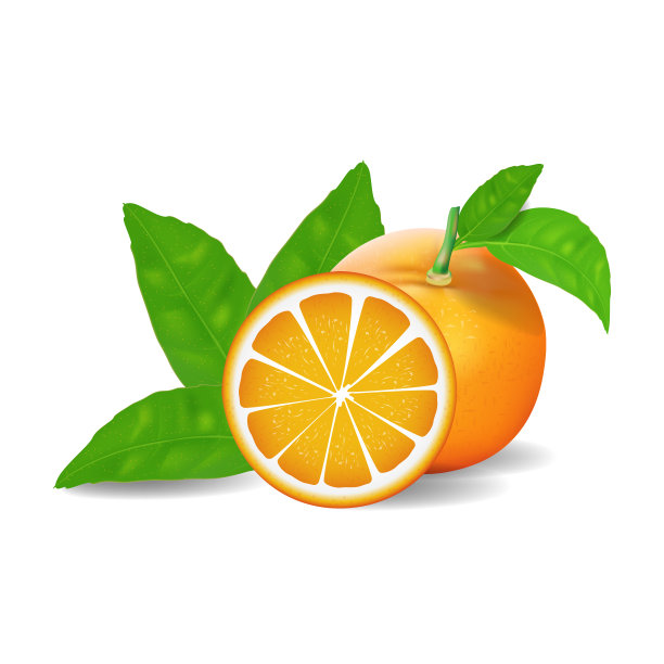 新鲜甜橙汁海报