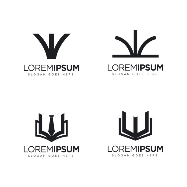 简约字母logo
