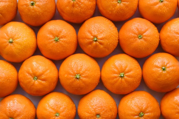 水果橘子特写背景