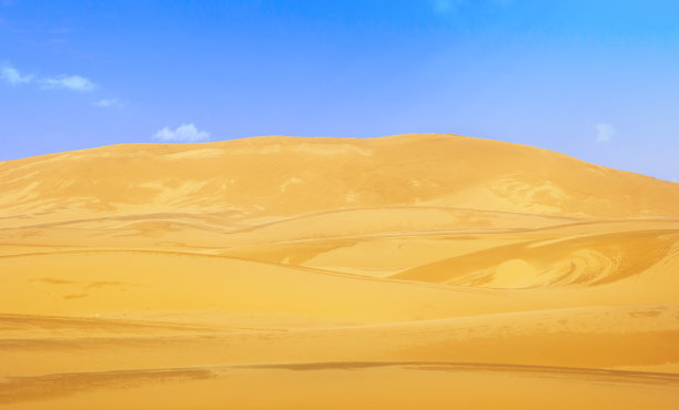蓝天沙漠背景图素材