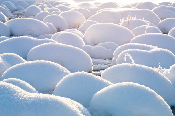 抽象下雪