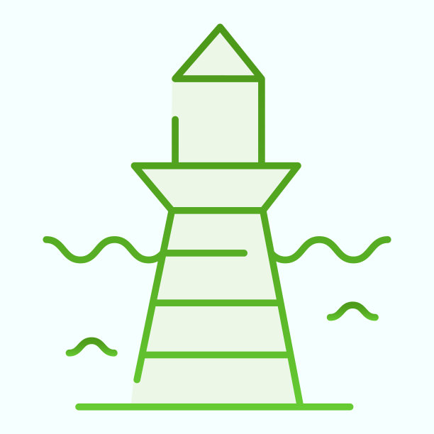 灯塔logo标志设计