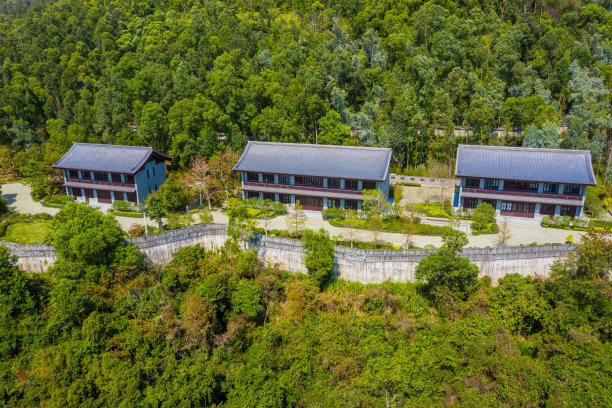 绿色中国风景名胜艺术