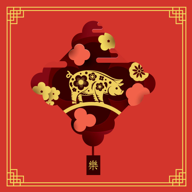 中式高雅艺术卡片