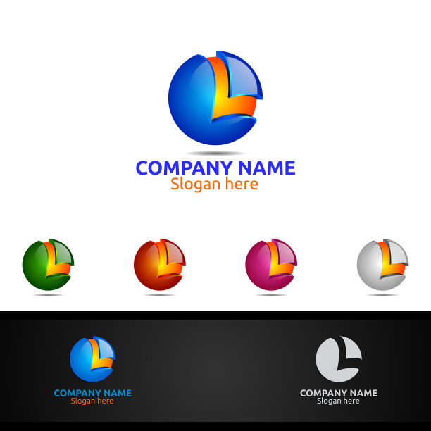 软件科技,中字,logo设计