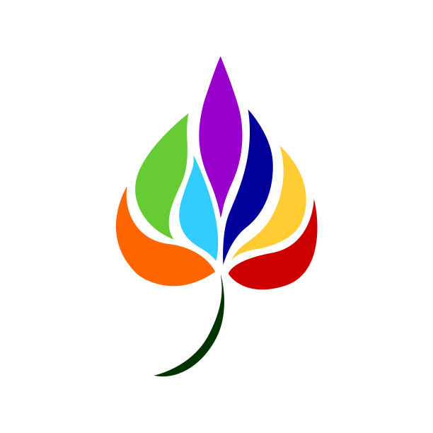 抽象莲花logo