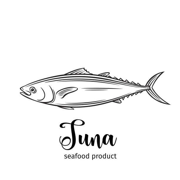 水产标志渔业logo
