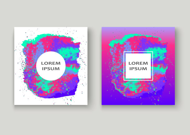 书籍封面包装印刷标签