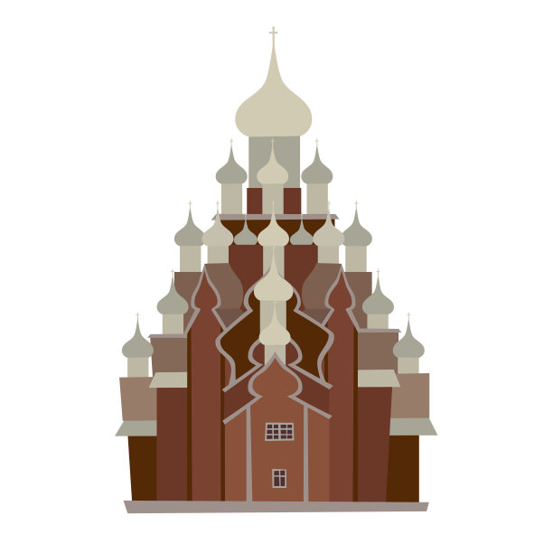 欧洲莫斯科地标建筑
