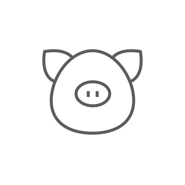 猪肉插画