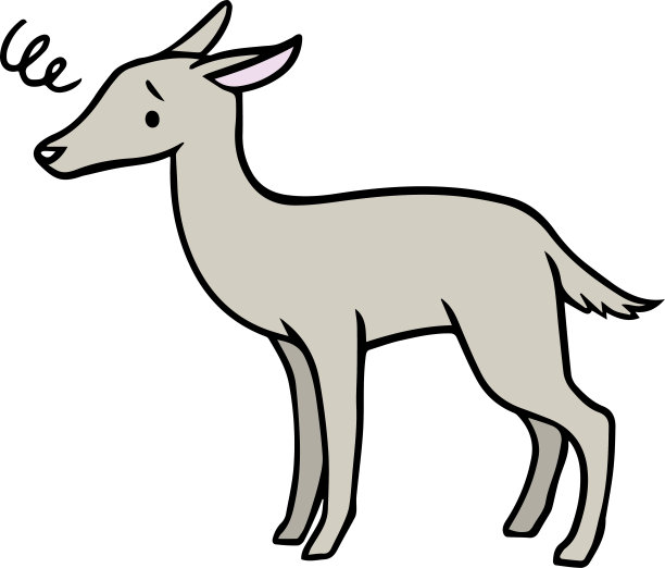 小鹿标志设计