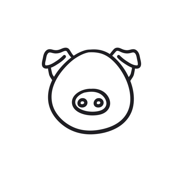 猪肉插画