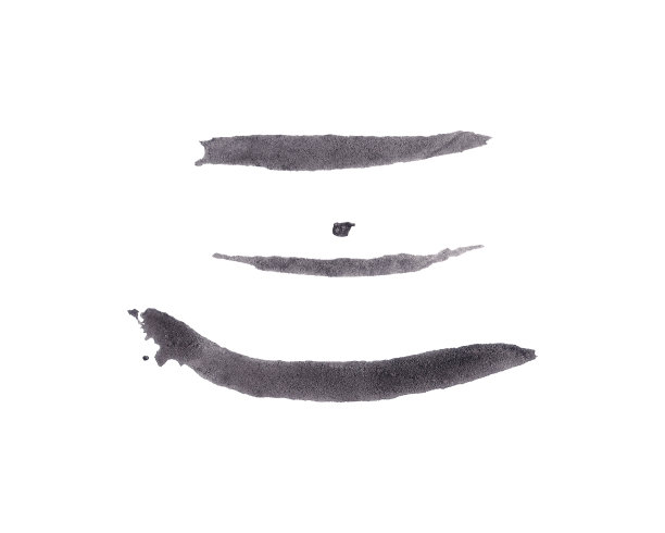 灰白笔触纹理抽象背景图