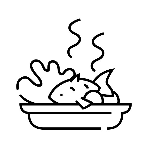 海鲜美食logo