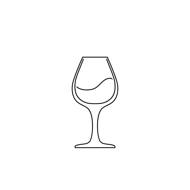 酒杯logo设计