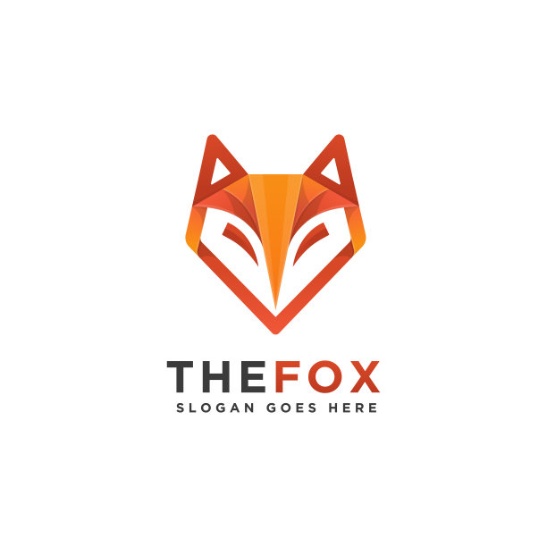 狼logo设计