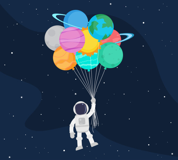 太空人气球