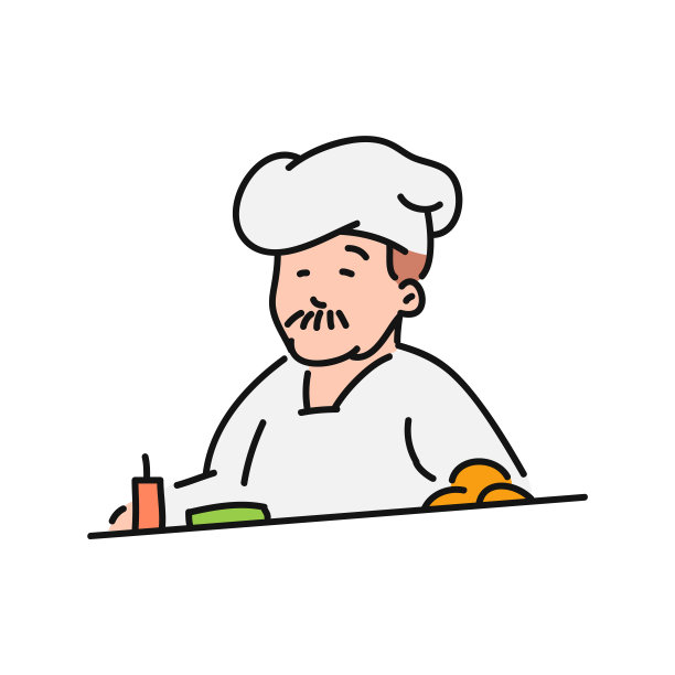 餐饮卡通厨师