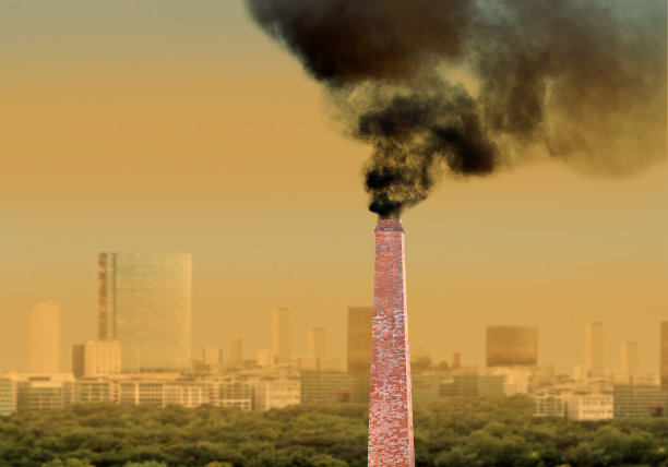 工厂烟雾排放