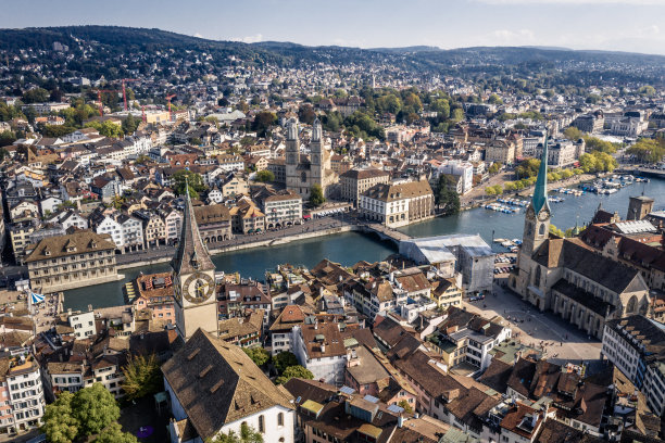 瑞士天际线瑞士旅游