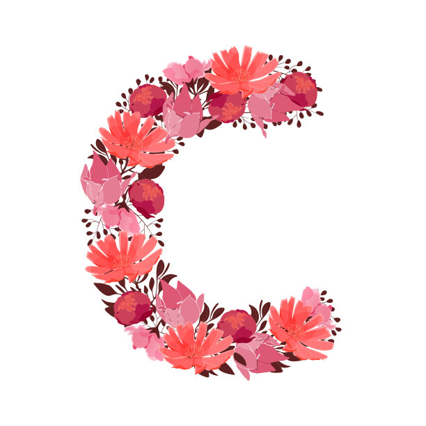 花朵树枝logo