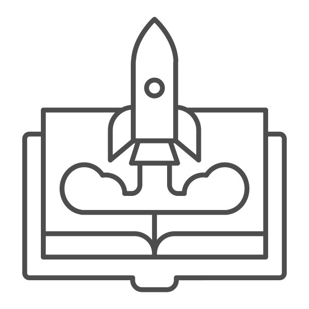 创意图书logo