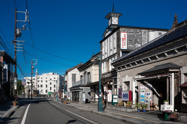 日本札幌马路