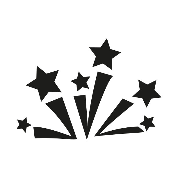 烟花logo设计