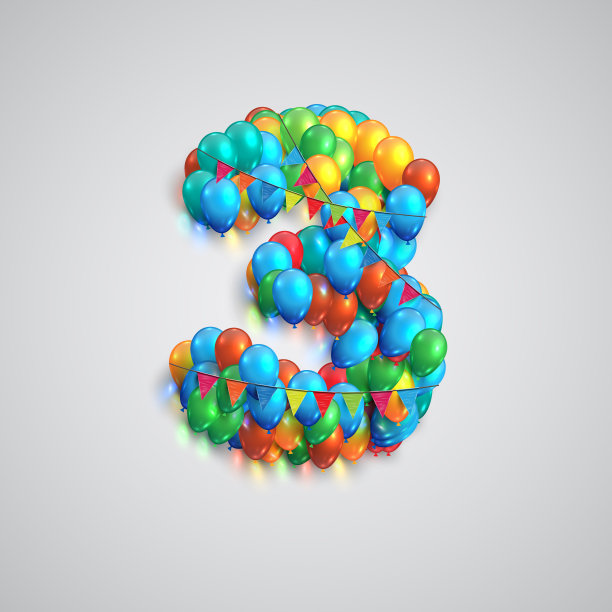 彩色气球logo
