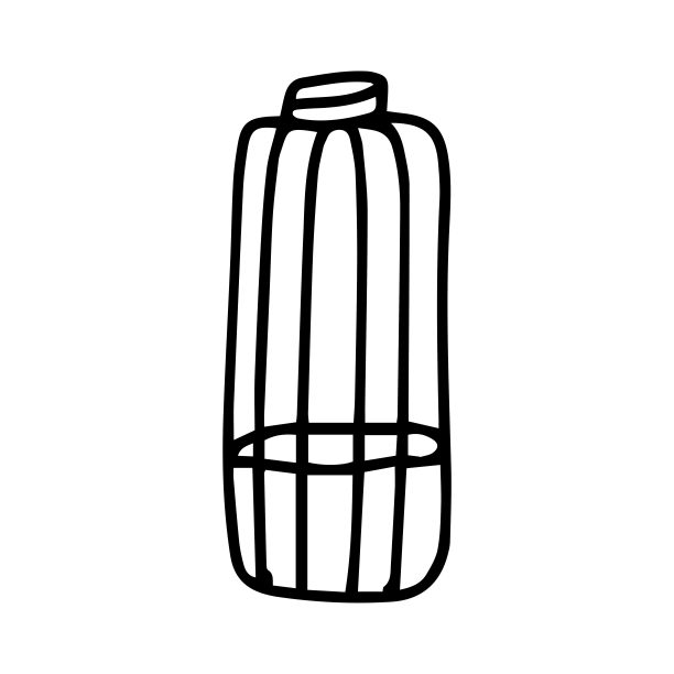 塑料瓶卡通形象