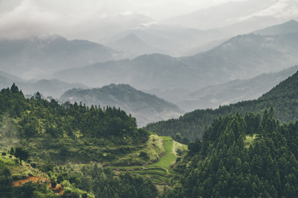 贵州山区村庄