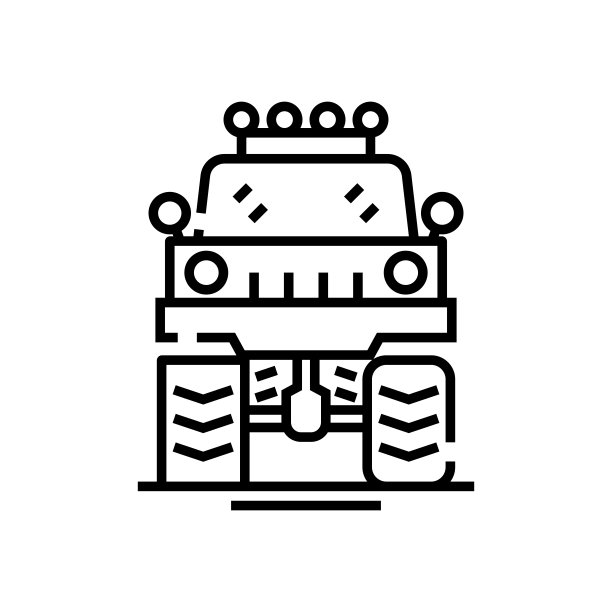 面包车字体设计