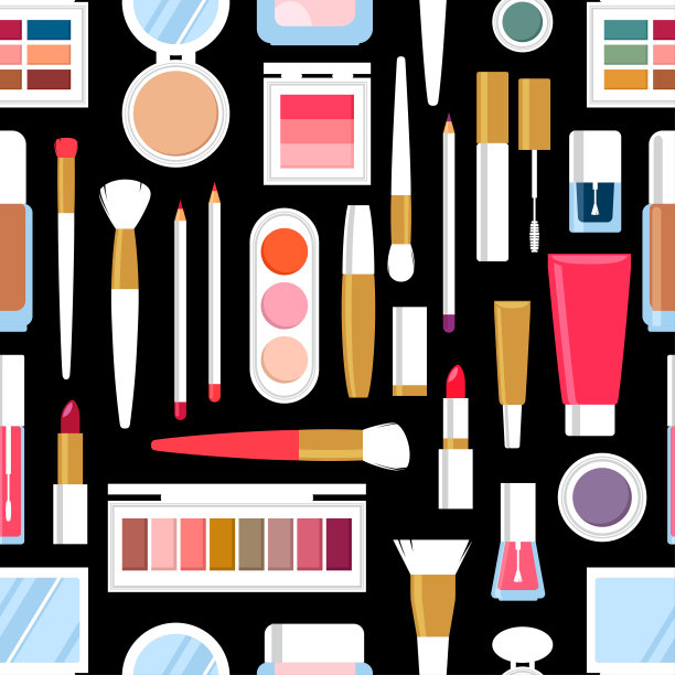 化妆品广告背景图