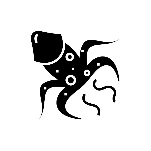 螃蟹和鱼logo