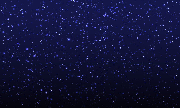 宇宙粒子蓝色星空背景