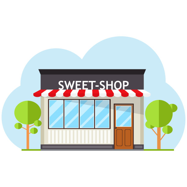 零食专卖店标志