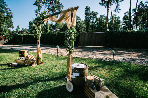 婚礼木酒桶