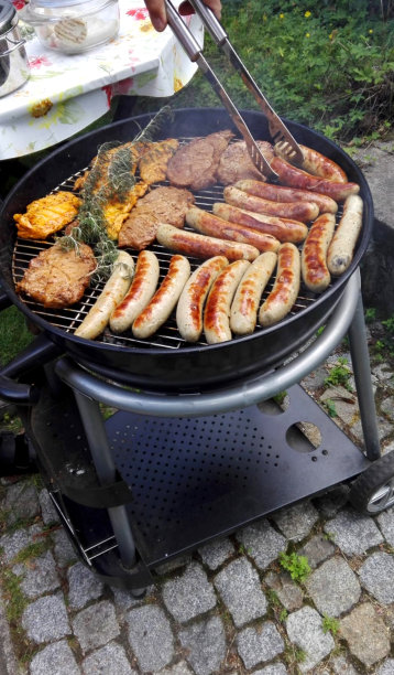 竖版餐饮美食烧烤