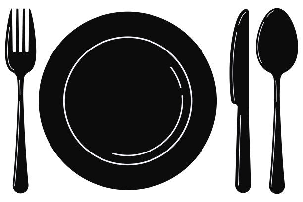 叉子logo