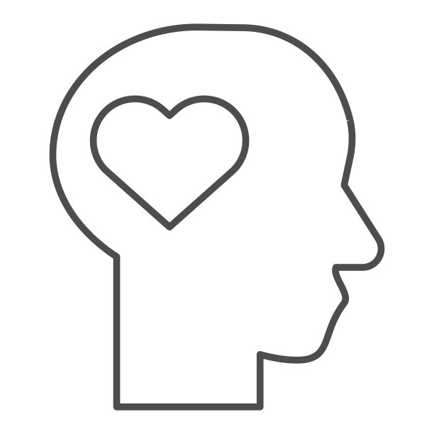 爱心logo人物标志