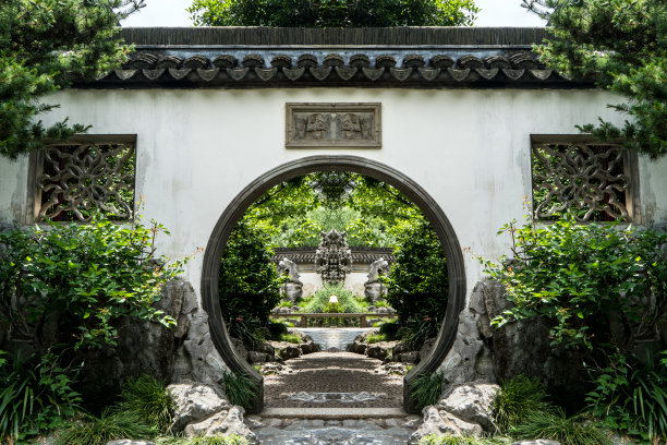 上海豫园建筑景观