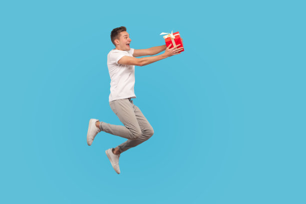 leaping