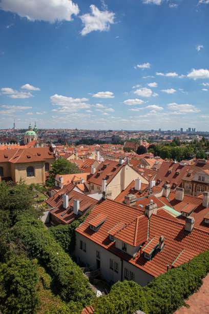 捷克布拉格全景图