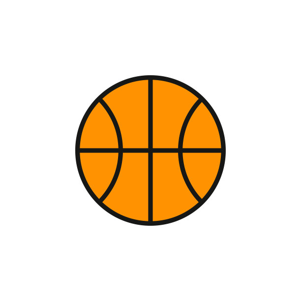 篮球矢量图案
