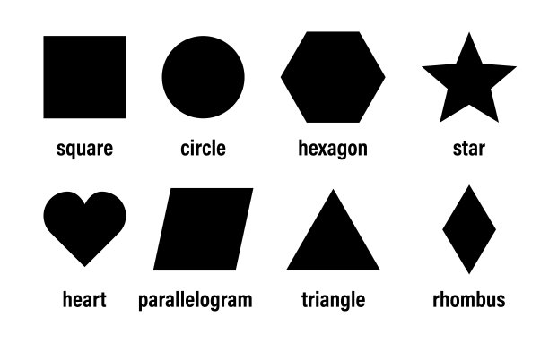 六边形装饰logo