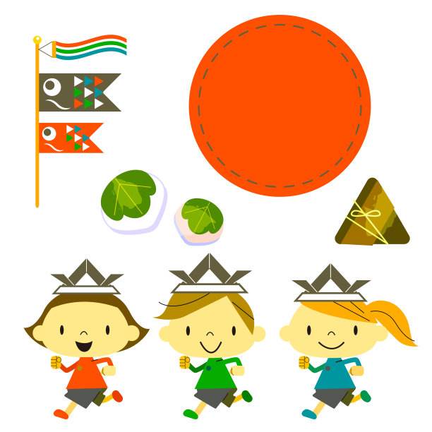 时尚端午节粽子元素