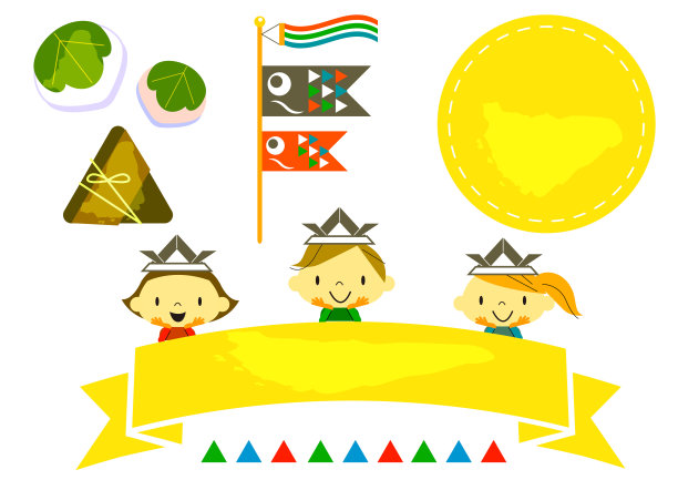 时尚端午节粽子元素