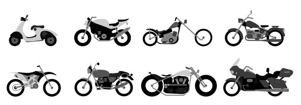 摩托车竞赛标志