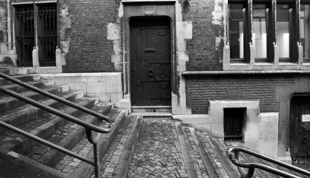 比利时建筑老照片