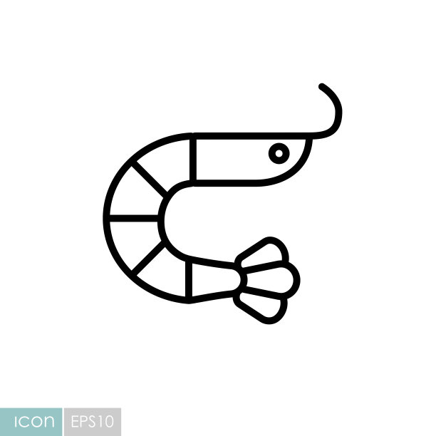 虾尾图标